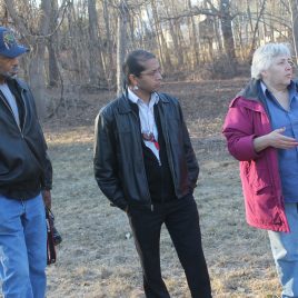 Native American tribal leaders from throughout New England gathered at Hawk Valley, 2014