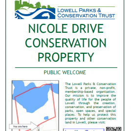 Nicole Drive property sign