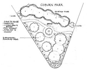 Coburn Park landscape design