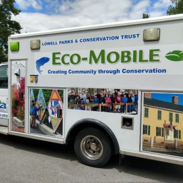 LP&CT Eco-mobile Creating Community through Conservation, photos on truck