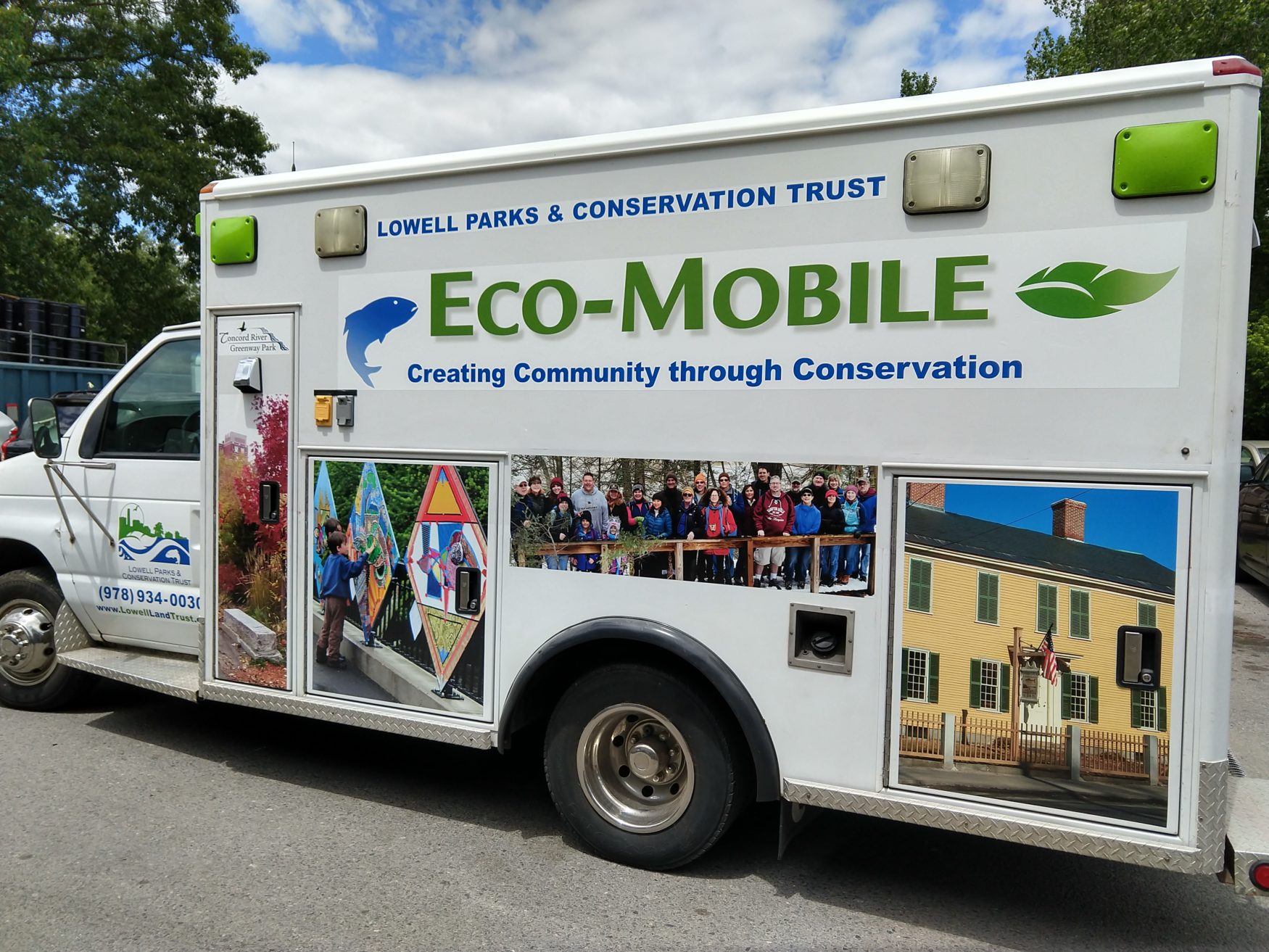 Lowell Parks & Conservation TrustLook for our new Eco-mobile at 