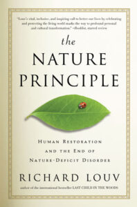 "The Nature Principal" book cover by Richard Louv