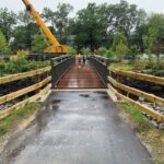 new bridge over the Concord River Greenway