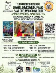 Fundraiser Hosted By Lowell Loves Wildlife and Save Chelmsford Wildlife
